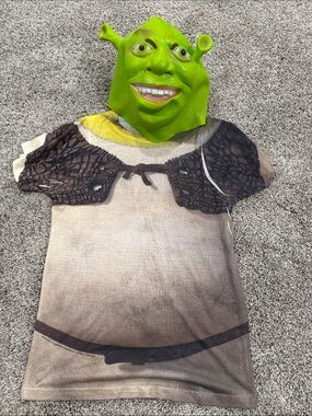 Shrek Mask with t-shirt
